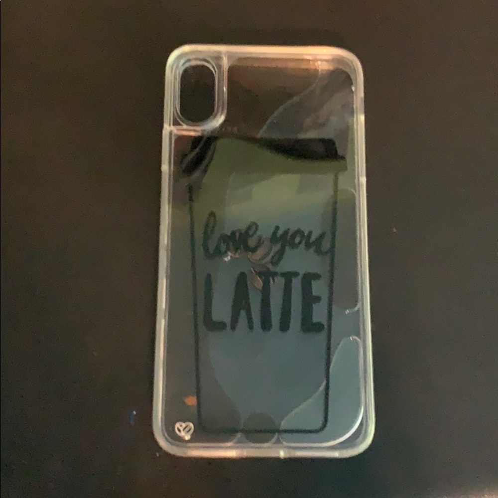 Love you latte phone case XS max